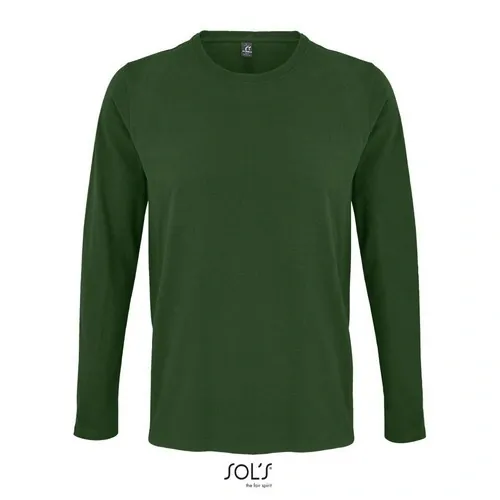 Camiseta de manga larga para hombre con algodón suave ref S02074