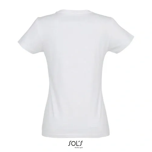 Camiseta SOLS IMPERIAL Mujer Cuello Redondo 100 Algodón ref S11502