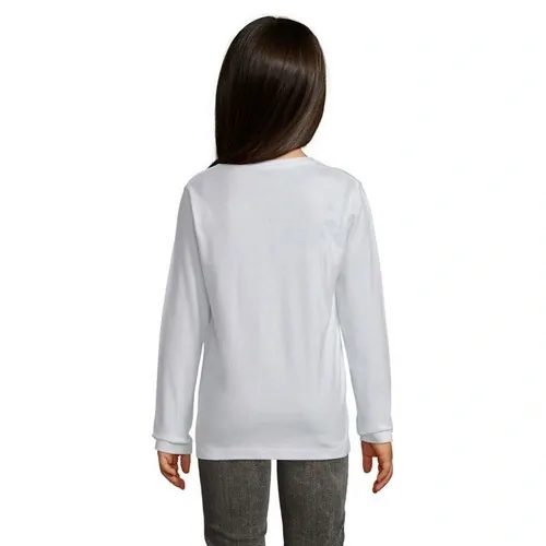 Camiseta SOLS IMPERIAL niños cuello redondo ref S02947 - Back Blanco