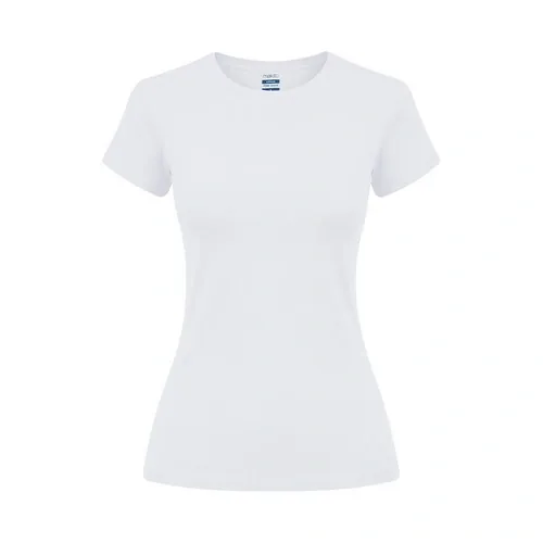 Camiseta mujer blanca Epika personalizable de algodón suave ref 22023 - Blanco