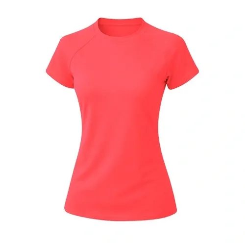 Camiseta mujer Cocker personalizable con tecnología Cool Dry ref 22346 - Rosa Fluor