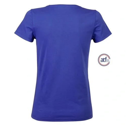 Camiseta mujer cuello redondo algodón 130GSM ref S03273 - Azul Royal Back