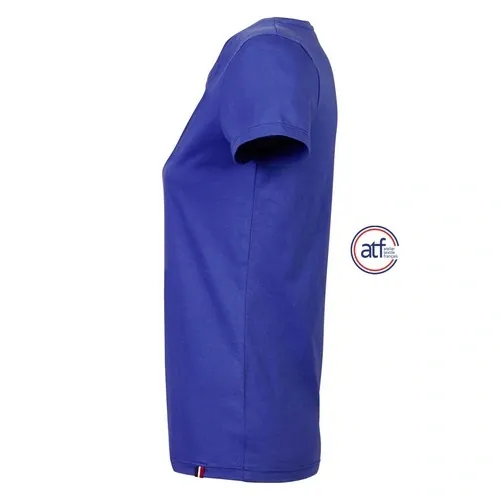 Camiseta mujer cuello redondo algodón 130GSM ref S03273 - Azul Royal Side