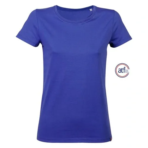 Camiseta mujer cuello redondo algodón 130GSM ref S03273 - Azul Royal