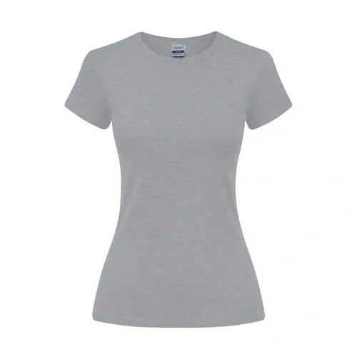 Camiseta mujer EPIKA personalizable de algodón suave ref 22024 - Gris