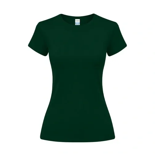 Camiseta mujer EPIKA personalizable de algodón suave ref 22024 - Verde Botella