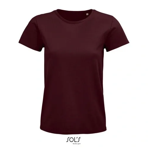 Camiseta ajustada SOLS PIONEER mujer algodón orgánico ref S03579