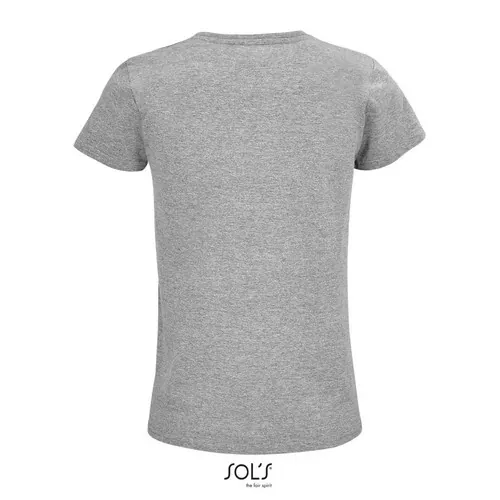 Camiseta ajustada SOLS PIONEER mujer algodón orgánico ref S03579