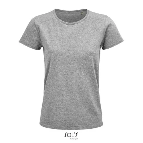 Camiseta ajustada SOLS PIONEER mujer algodón orgánico ref S03579