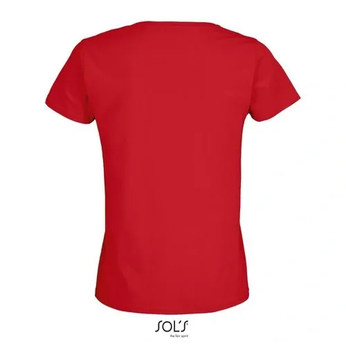 Camiseta ajustada SOLS PIONEER mujer algodón orgánico ref S03579