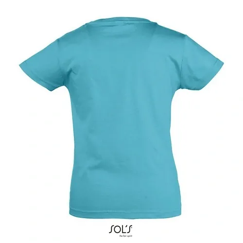 Camiseta niña algodón entallada 130GSM ref S11981