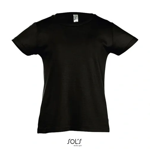 Camiseta niña algodón entallada 130GSM ref S11981