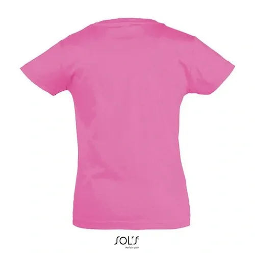 Camiseta niña algodón entallada 130GSM ref S11981