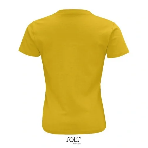 Camiseta Niño Orgánica de algodón Suave ref S03578 - Amarillo Back
