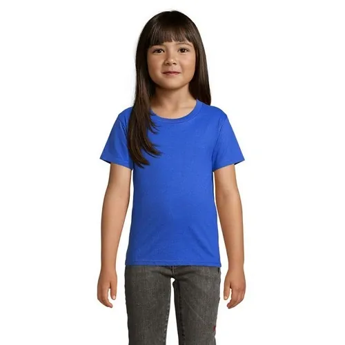 Camiseta Niño Orgánica de algodón Suave ref S03578 - Azul Royal