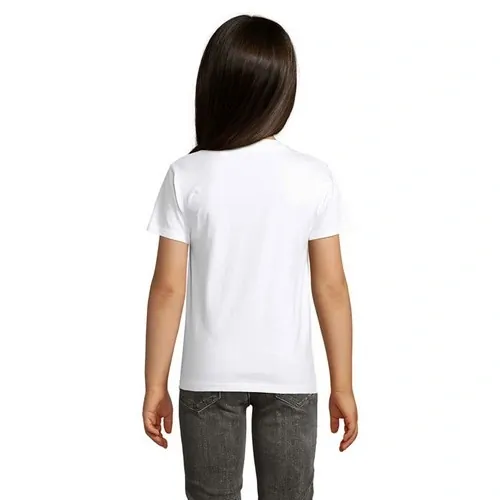 Camiseta Niño Orgánica de algodón Suave ref S03578 - Back Blanco