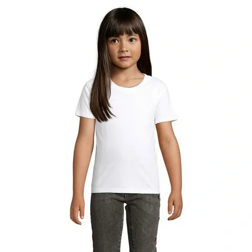 Camiseta Niño Orgánica de algodón Suave ref S03578 - Blanco