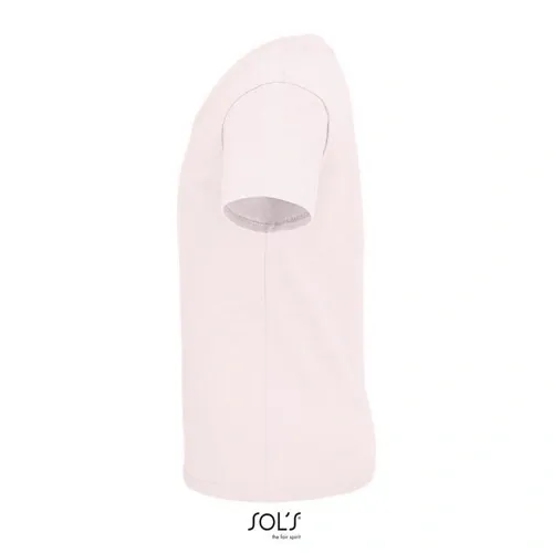 Camiseta Niño Orgánica de algodón Suave ref S03578 - Rosa Palido Side