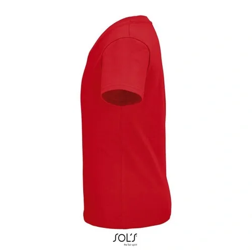 Camiseta Niño Orgánica de algodón Suave ref S03578 - Side Rojo