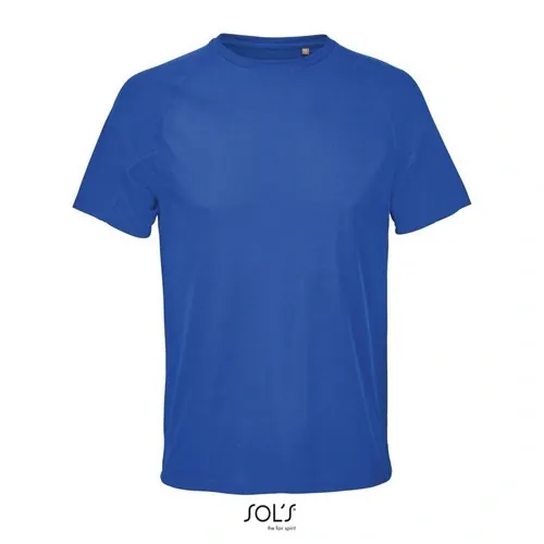 Camiseta raglán Vortex personalizable y transpirable ref S04787 - Azul Royal