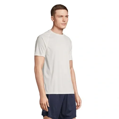 Camiseta raglán Vortex personalizable y transpirable ref S04787 - Side Blanco