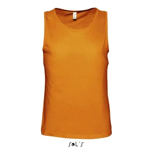 Camiseta sin mangas algodón para uso corporativo 130GSM ref S11465