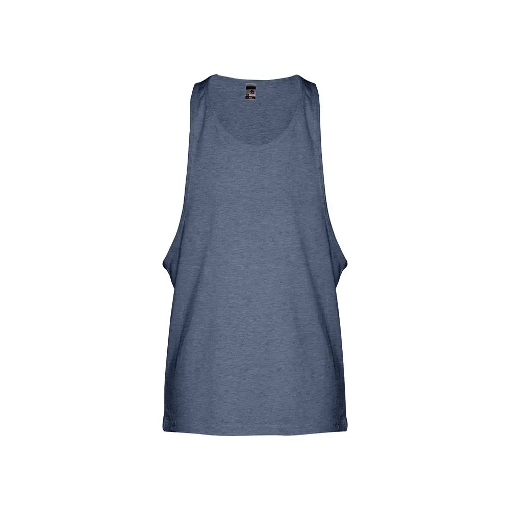 Camiseta sin mangas unisex de algodón 100 ref 30122 - Azul Matizado