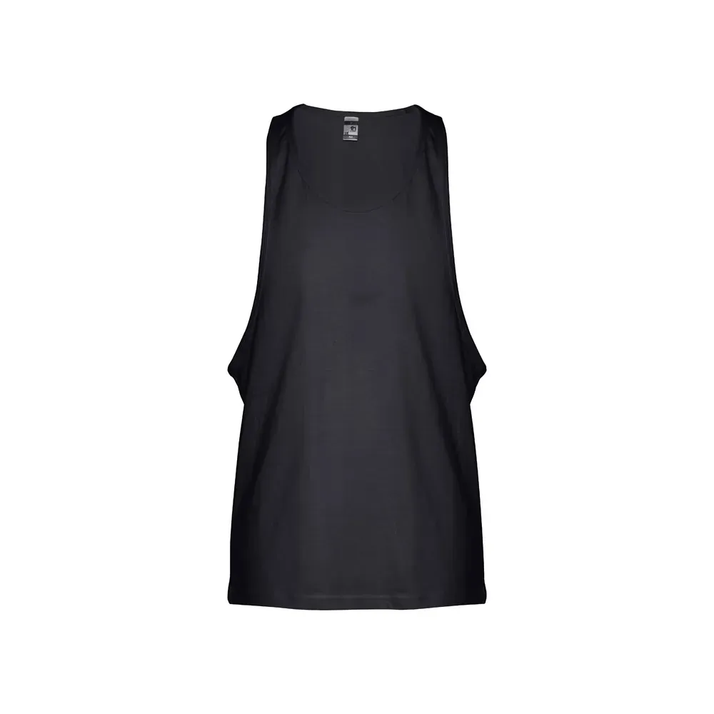 Camiseta sin mangas unisex de algodón 100 ref 30122 - Negro 01