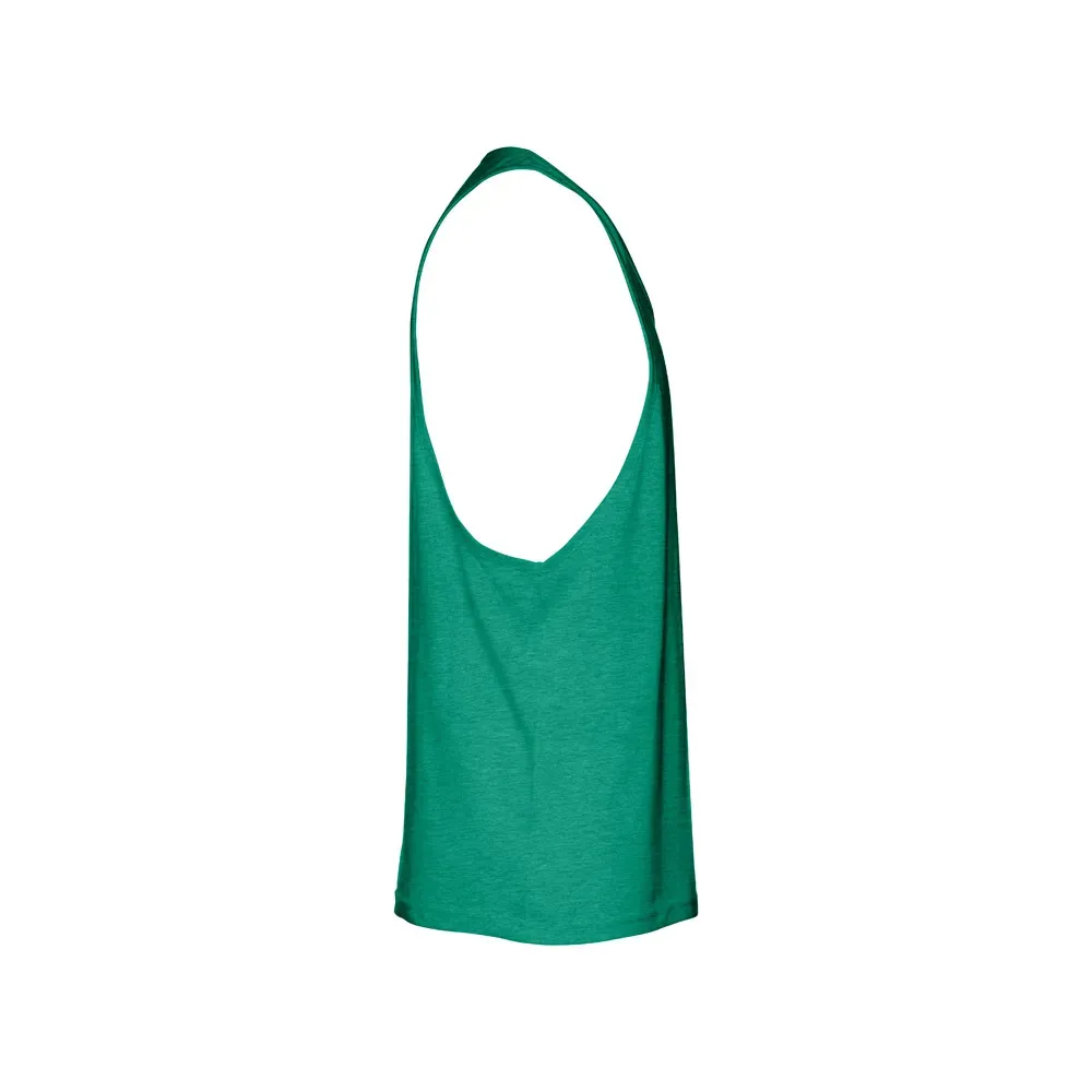 Camiseta sin mangas unisex de algodón 100 ref 30122 - Verde Matizado 03