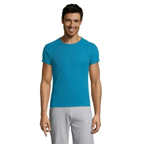 Camiseta SOLS SPORTY de manga raglán transpirable ref S11939