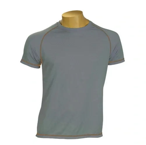 Camiseta técnica de poliéster con costuras reforzadas ref CU12 - Gris
