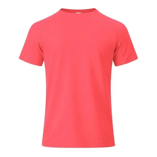 Camiseta técnica niño personalizable con tejido transpirable ref 22347 - Rosa Fluor