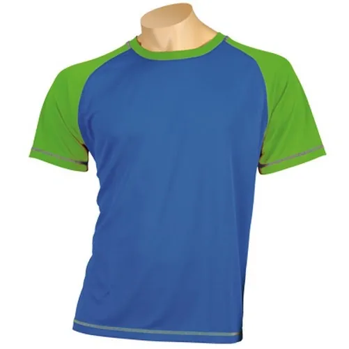 Camiseta técnica transpirable de poliéster ref LO12 - Azul Marino