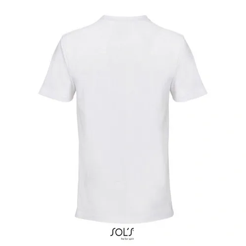 Camiseta unisex algodón para merchandising 190GSM ref S04813 - Blanco Back