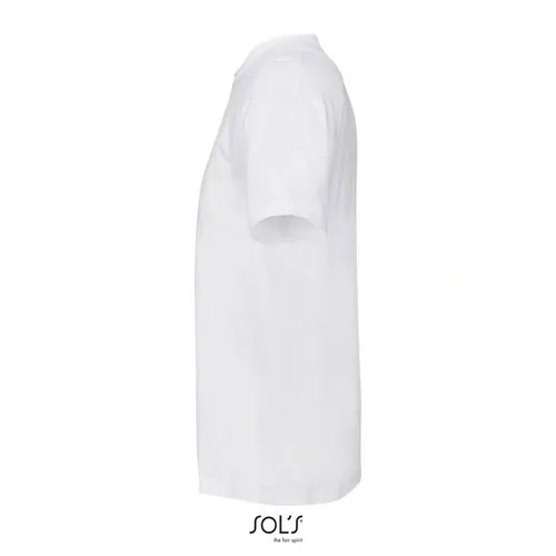 Camiseta unisex algodón para merchandising 190GSM ref S04813 - Blanco Side