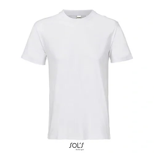 Camiseta unisex algodón para merchandising 190GSM ref S04813 - Blanco