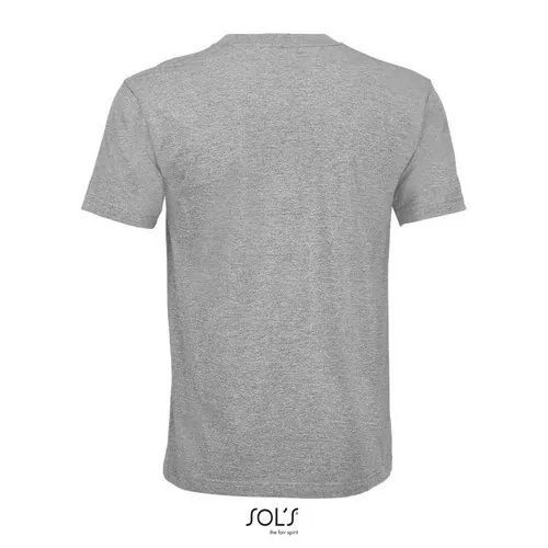 Camiseta unisex algodón para merchandising 190GSM ref S04813 - Gris Mezcla Back