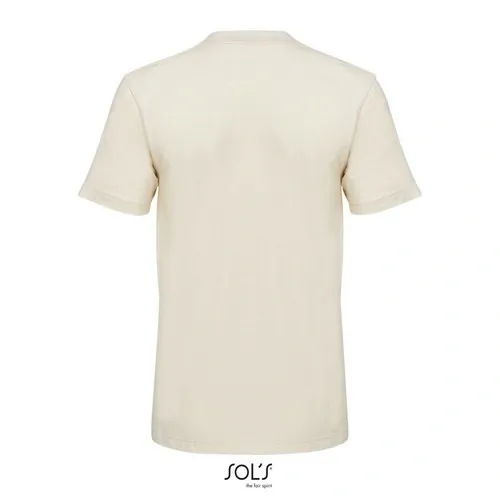 Camiseta unisex algodón para merchandising 190GSM ref S04813 - Natural Back