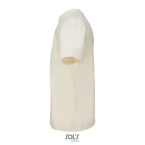 Camiseta unisex algodón para merchandising 190GSM ref S04813 - Natural Side