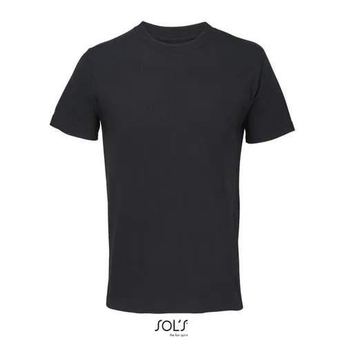 Camiseta unisex algodón para merchandising 190GSM ref S04813 - Negro Profundo