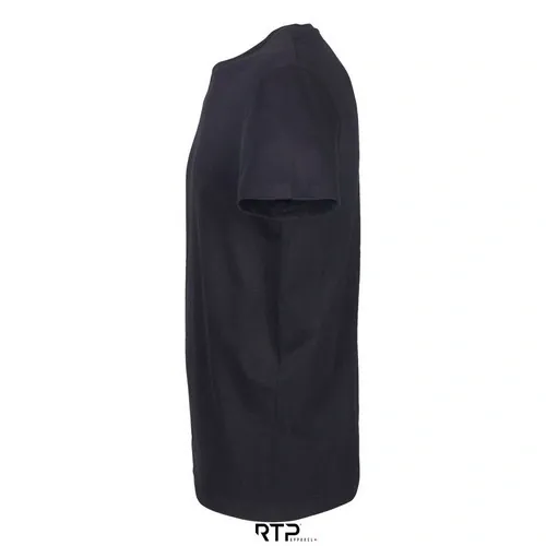 Camiseta unisex algodón pretratada para personalización 130GSM ref S04321 - Negro Profundo Side