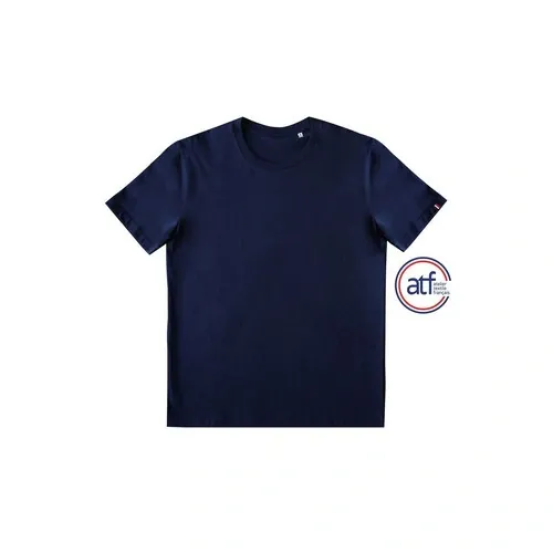 Camiseta unisex cuello redondo algodón natural 130GSM ref S03888 - Azul Marino