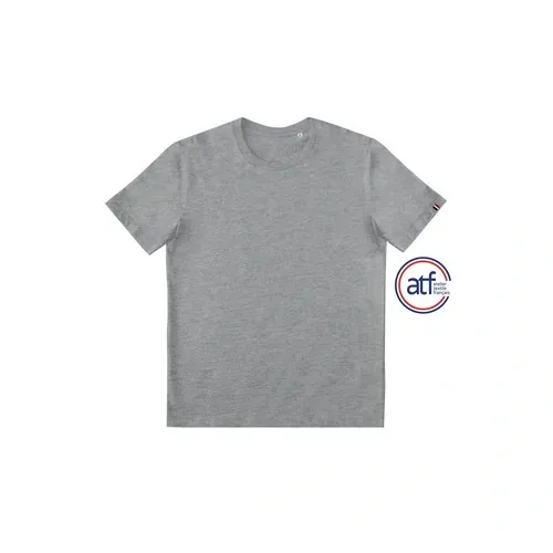 Camiseta unisex cuello redondo algodón natural 130GSM ref S03888 - Gris Mezcla
