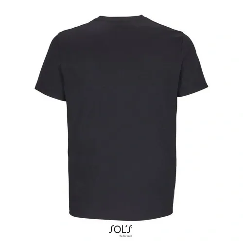Camiseta unisex de fácil cuidado para personalizar 210GSM ref S04859 - Negro Profundo Back