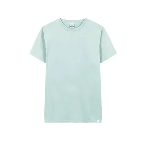 Camiseta unisex de algodón orgánico suave ref 8006 - Verde Pastel