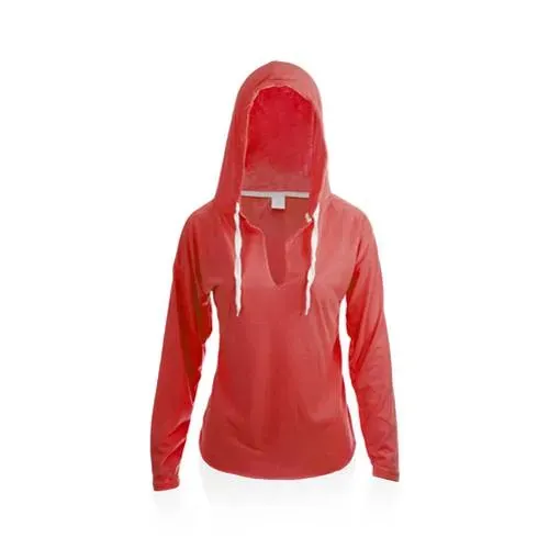 Camiseta de manga larga unisex con capucha ajustable ref 4719