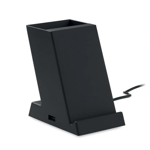 Cargador inalámbrico 15W con porta bolígrafo ref MO6679