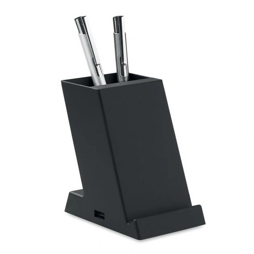 Cargador inalámbrico 15W con porta bolígrafo ref MO6679