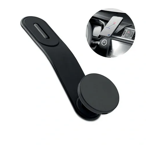 Cargador Magnético 15 W para Coche con Soporte Teléfono ref MO2686 - Negro