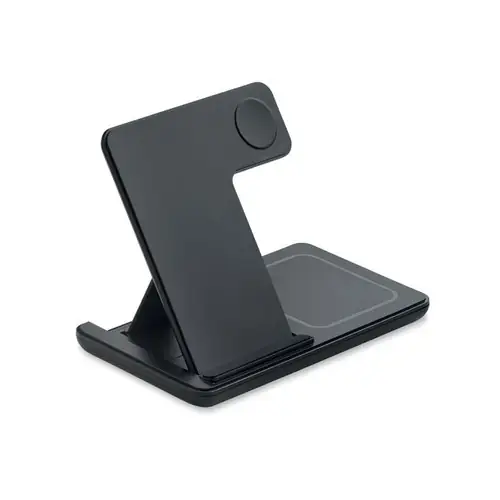 Cargador plegable 3 en 1 de 15 W Dock3 ref mo3172 - Negro